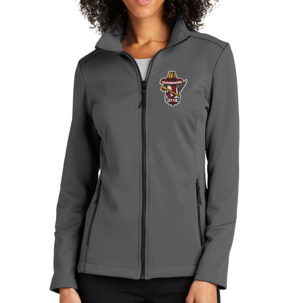 Port Authority® Ladies Collective Tech Soft Shell Jacket - Embroidered Logo Thumbnail