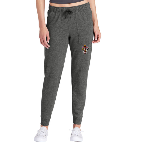 Sport-Tek ® Ladies PosiCharge ® Tri-Blend Wicking Fleece Jogger - Printed Logo Thumbnail