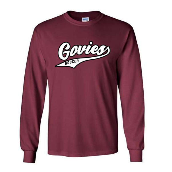 Gildan - Ultra Cotton® Long Sleeve T-Shirt - Printed Logo Thumbnail