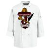 Eight Knot Button Chef Coat with Thermometer Pocket Thumbnail