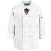 Eight Knot Button Chef Coat with Thermometer Pocket Thumbnail