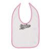 Infant Contrast Trim Premium Jersey Bib Thumbnail
