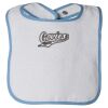 Infant Contrast Trim Terry Bib Thumbnail